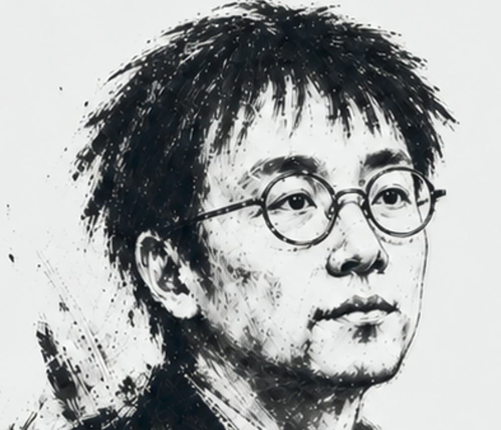 Ink portrait of BAO