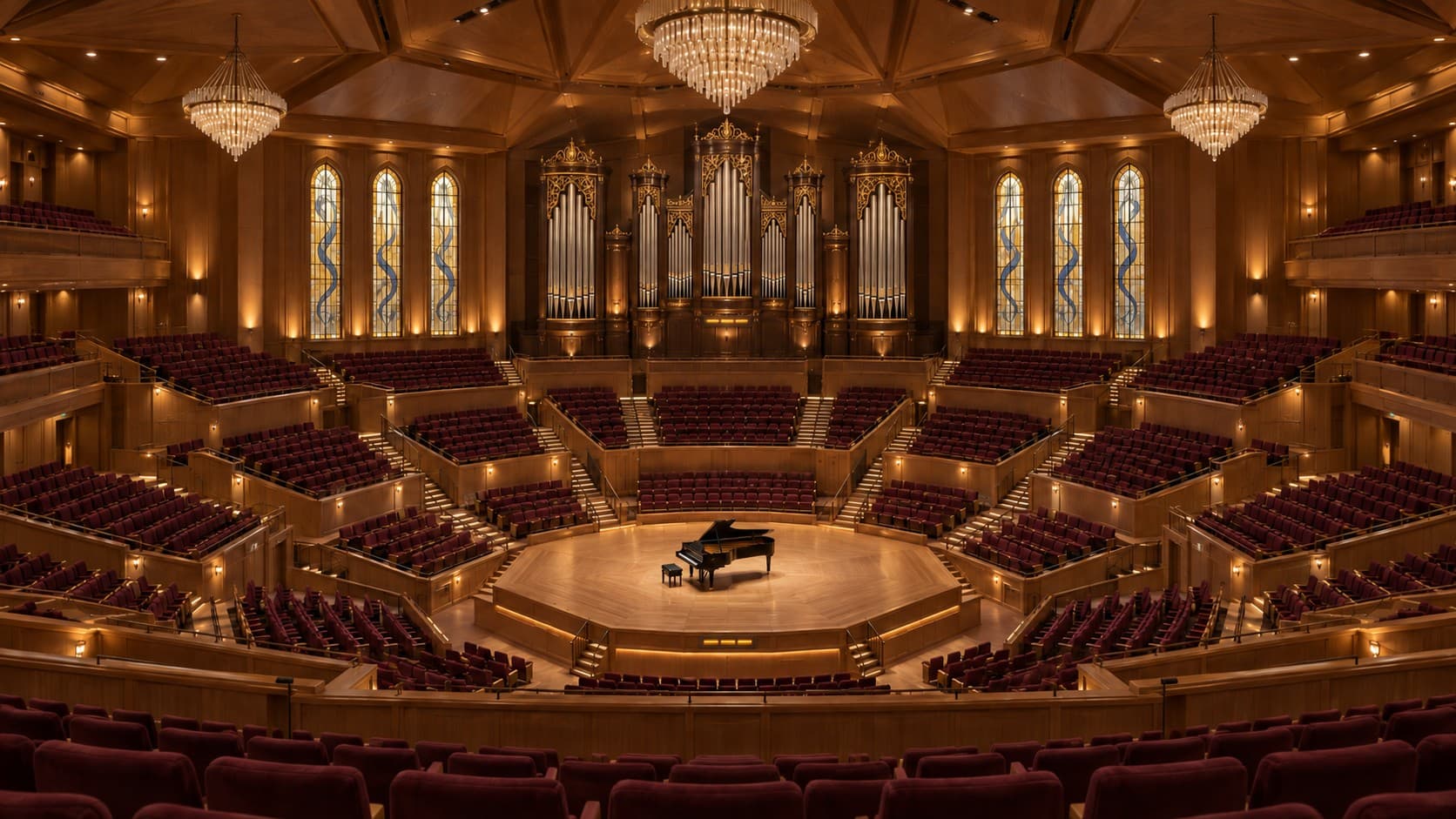The auditorium