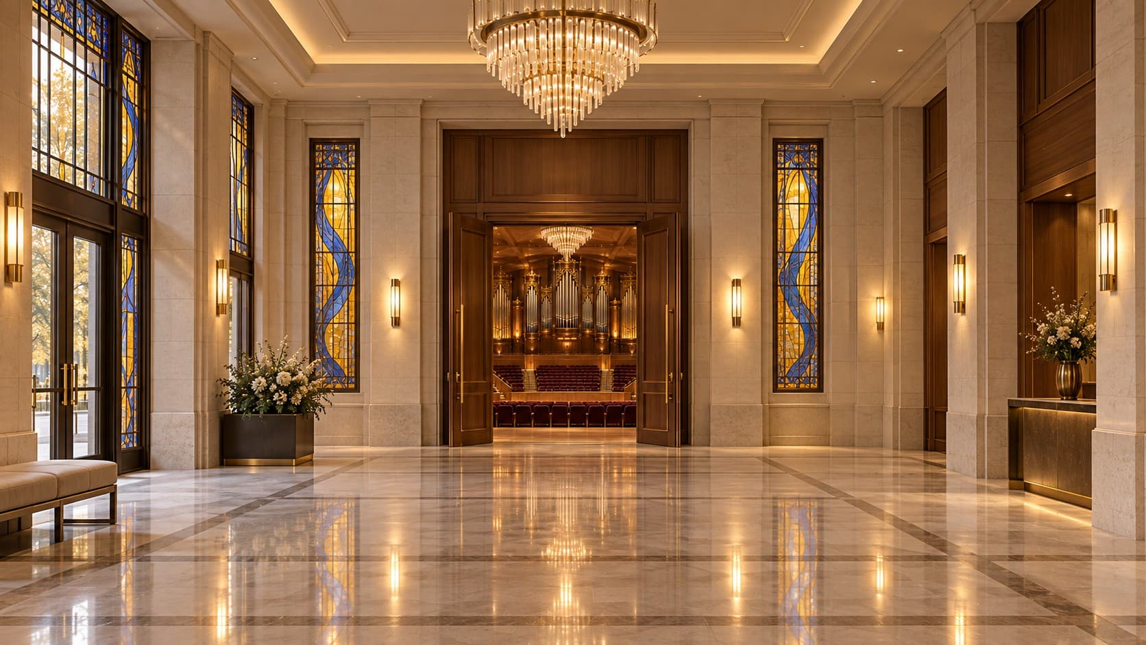 The foyer