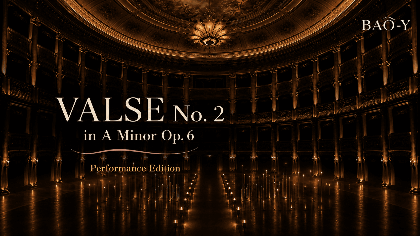 Visual scene from Valse No. 2 in A Minor, Op. 6